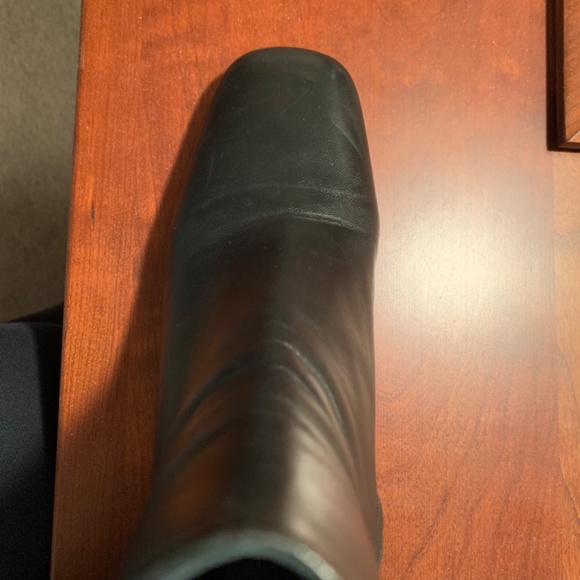 Prada Black Nappa Leather Calzature  Donna- 9.5- worn a few times - Picture 4 of 13